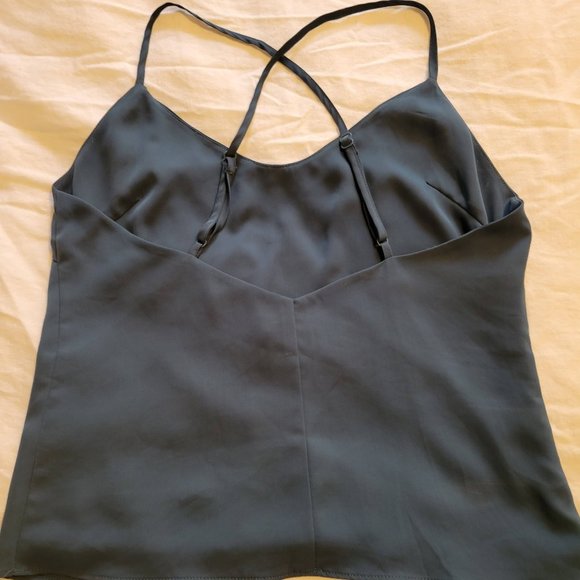 Aritzia Talula Crossback Camisole in Morro Bay (teal) - Picture 3 of 4